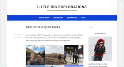 Desktop Screenshot of littlebigexplorations.com